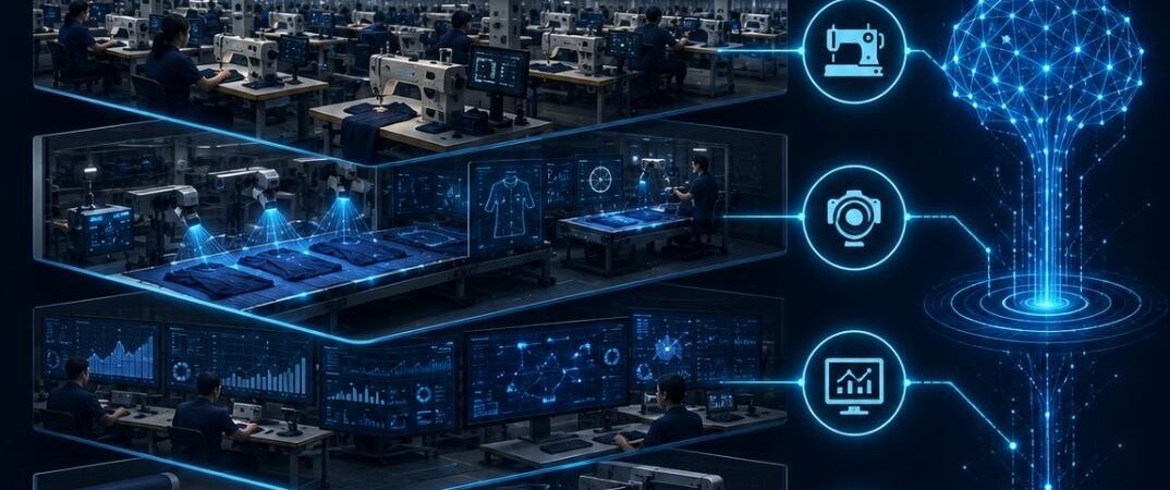 The Garment Factory Automation Stack: From Cutting Rooms to Physical AI