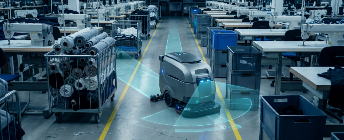 Autonomous Cleaning Robots in Garment Factories: What a Real Trial Revealed