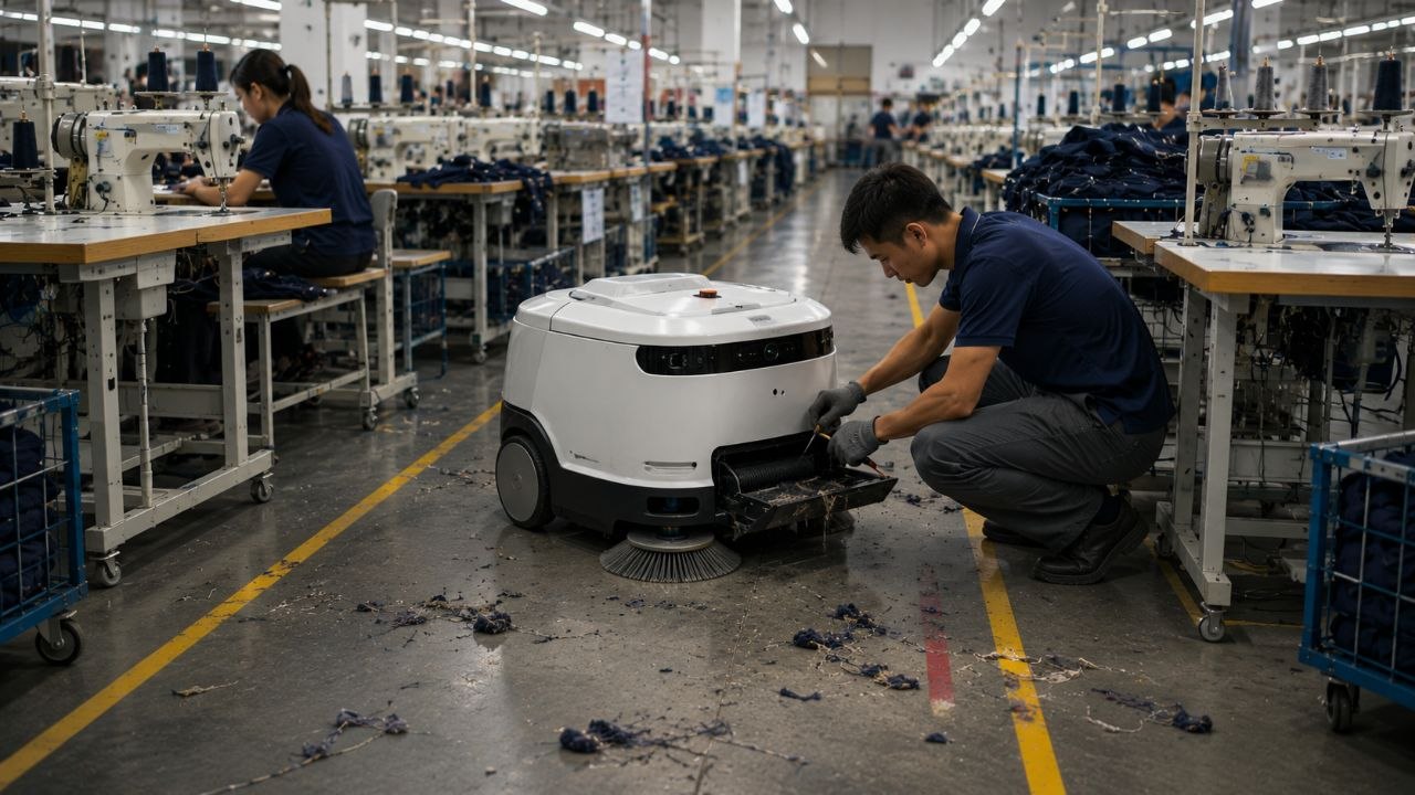 Cleaning Robot Maintenance: 12 Essential SOP Checks for Garment Factories