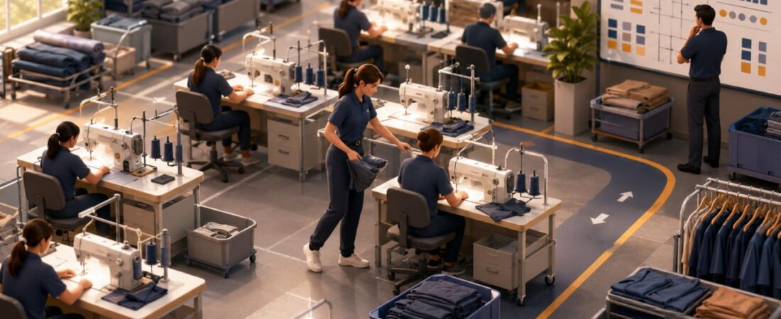 Jumper Pool System in Garment Factories: When Flex Labor Helps, and When It Hides an IE Problem