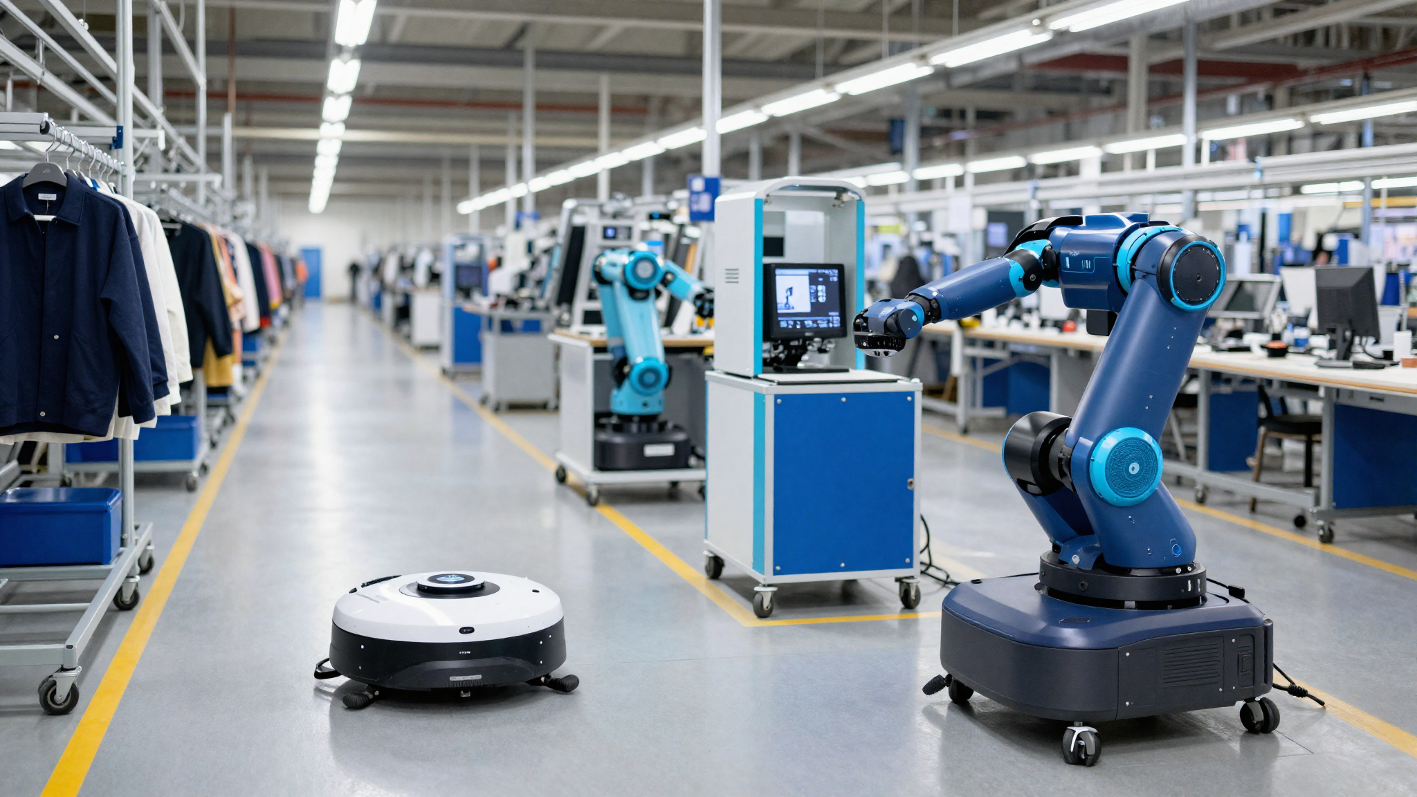 Lower-Risk Robot Pilots for Apparel Factories Before Sewing Robots