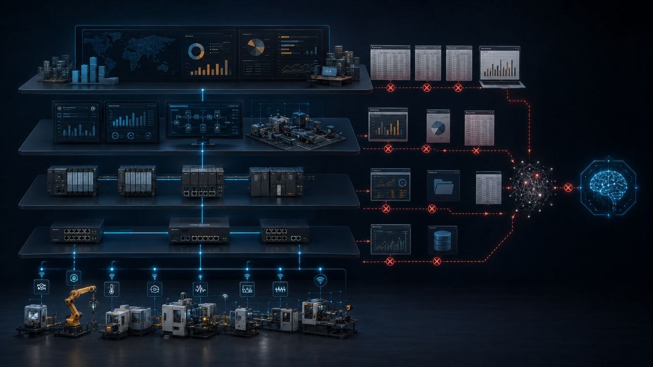 Factory AI Data Layer: 7 Critical Checks Before PLC-to-ERP AI