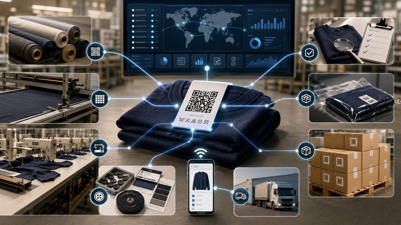 Garment Label Traceability: How QR Labels Reveal Factory AI Readiness