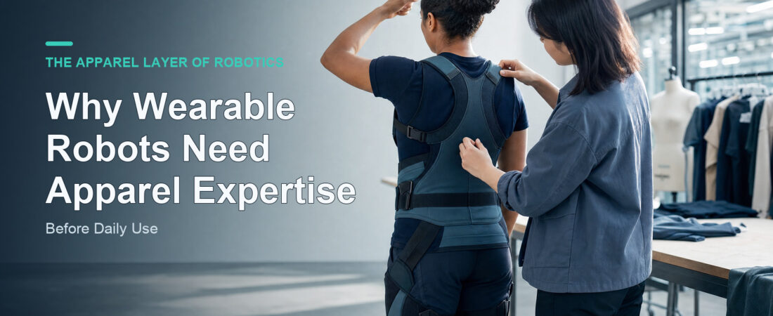 Why Wearable Robots Need Apparel Expertise Before Daily Use